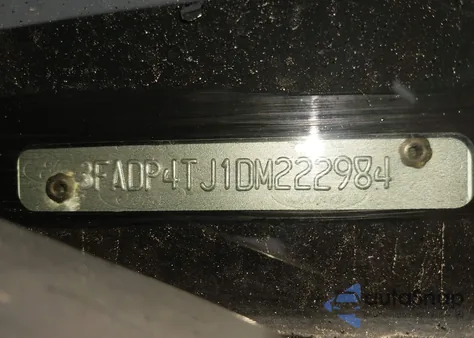 2013 Ford Fiesta S from USA, damaged, VIN 3FADP4TJ1DM222984